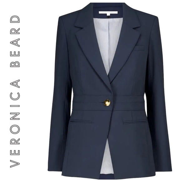 Veronica Beard Midnight Blue Blazer - Picture 1 of 7